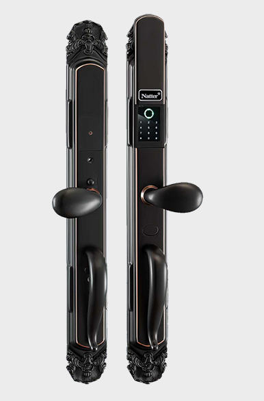 FL-63智能指紋鎖 (咖啡銅)